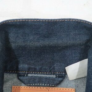 2J7202■リーバイス 72333-0035 コーンミルズ 12.75oz スリムトラッカーデニムジャケット LEVI'S Gジャン Mの画像5