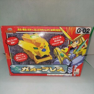 G-02 Gao Heath Hero Hero King Gaogaigar Неиспользованный мертвый фондовый осмотр дыхания аниме аниме Sunrise Orrise фигура анонимная доставка