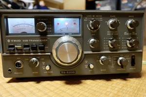 送受確認　要メンテ TRIO TS-520D マーカー内蔵