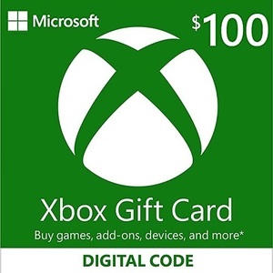 USA 北米版 Xbox Microsoft ギフトカード $100 ドル分 コード配信
