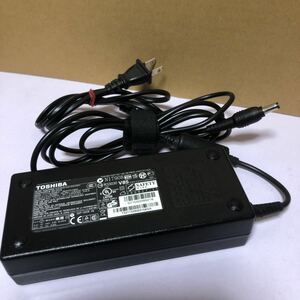 中古東芝 TOSHIBA DynaBook AC ADAPTER PA3290U-3ACA 19V~6.32A PA3717U-1ACA互換 dynabook T560/58AB T954/89L用動作済み 管理番号SHA728