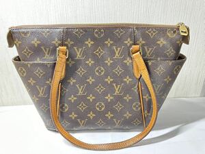 ◯ LOUIS VUITTON ルイヴィトン Ｍ56689 モノグラム トータリーPM トート ショルダーバッグ 肩掛けかばん レディース ブラウン系