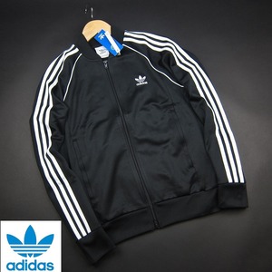 新品★アディダス オリジナルス/adidas/クラシックアディカラー トラックジャケットN67/198黒/XO【2XL】