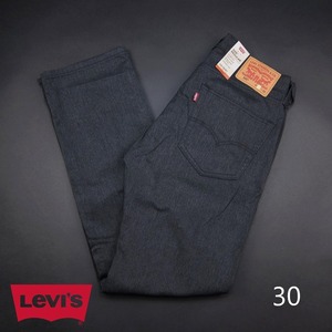 新品★Levi’s/リーバイス/WARM 505 REGULAR BLACK ストレッチパンツ044/黒/【30】