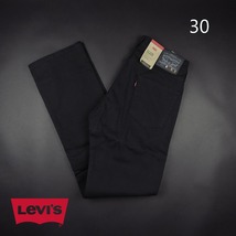 新品★Levi’s/リーバイス/513 スリムストレート ブラックジーンズ124/黒/【30】_画像1