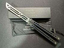 SQUID INDUSTRIES NAUTILUS バリソントレーナー バタフライナイフ_画像1