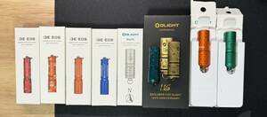 OLIGHT i3E EOS , i16 , i1R 2 Pro セット 小型ライト キーホルダー