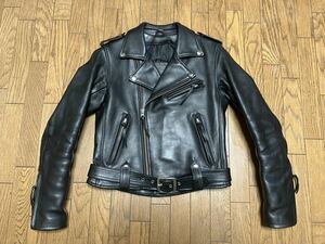 ［レディース］KADOYAカドヤ K’s　LEATHERダブルレザージャケット サイズMW