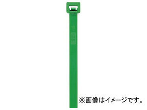 SapiSelco セルフィット カラーケーブルタイ緑 4.5mm×280mm SEL.12.425R(7670494) 入数：1袋(100本)