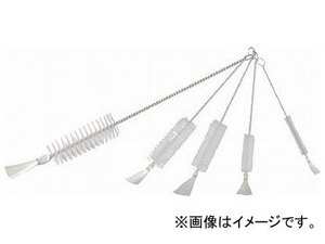 トラスコ中山 理化学ブラシ 注射器用 ナイロン毛 ステンレス柄10cc用 TBS-S10N (61-8867-36)