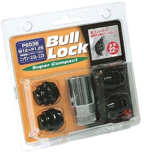 協永産業/KYO-EI ブルロック スーパーコンパクト ロックナット ブラック M12×P1.25 入数：1セット(4個) P603B