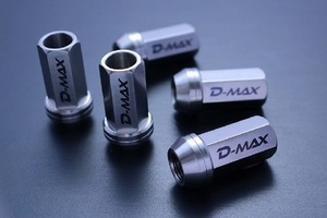 D-MAX チタンレーシングナット M12×P1.25 DMRNM1244125TI