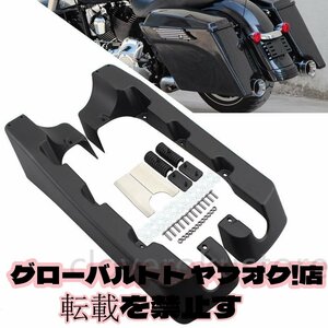 4 延伸 ハードサドル 延長 カスタム 高品質 ハーレーツーリングロードキングウルトラストリートグライド1994-2013