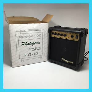 D-789☆　Photogenic　ギター&ベース用小型アンプ　キョーリツコーポレーション　PG-10　※動作確認済み