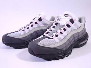 本物/2020年 NIKE AIR MAX95 PREMIUM US9/27cm BLACK/PINK 貴重な極美品!! イエローグラデ jordan1 retro dunk sb supreme og 