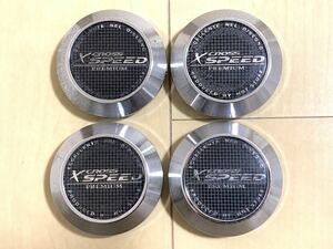 X CROSS SPEED クロススピード センターキャップ 4個 中古 MCS65NA1