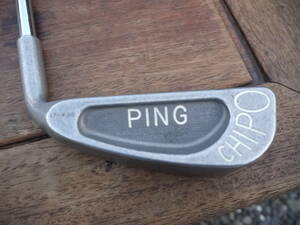 【4Jan10 O】PING ピン CHIPO チッポ KARSTEN MFG CORP 85029 チッパー ウェッジ 純正スチールシャフト ZZ-LITE