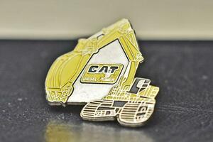 ピンバッジ★CAT DIESEL POWER★パワーシャベル★中古品★ キャタピラー　重機