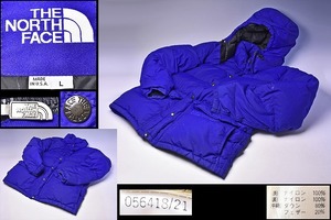 THE NORTH FACE ★ ザ・ノースフェイス ★ ダウンジャケット ★ ロイヤルブルー Lサイズ ★ USA製 ★ RN60661 ★ビレイ用★ ブルーレーベル