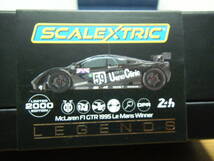 ♪Scalextric 1/32 McLaren F1 GTR #59 C3965A/Yannick Dalmas、関谷 正徳、JJ Lehto. Le Mans 1995 Winner！Legends LE　2000台限定！_画像9