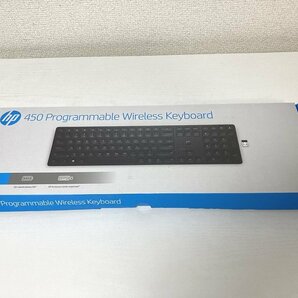 送料込み ■美品 HP 450 PROGRAMMABLE WIRELESS KEYBOARD 20+ Programmable Keys