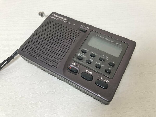 送料込み ■ FM AMパナソニックラジオ RF-U05 コンパクトラジオ