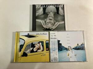 W8105 ジュリア・フォーダム 国内盤 3枚セット｜Julia Fordham Falling Forward East West ときめきの光の中で 明日を夢見て 風の道標