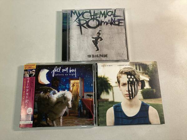 W8106 マイ・ケミカル・ロマンス フォール・アウト・ボーイ 3枚セット｜My Chemical Romance Fall Out Boy The Black Parade