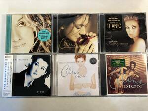 W8144 セリーヌ・ディオン 6枚セット｜Celine Dion All the Way... A Decade of Song These Are Special Times Let's Talk About Love