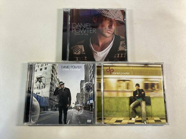 W8149 ダニエル・パウター 3枚セット｜Daniel Powter Under the Radar Best of Me アンダー・ザ・レーダー ベスト・オブ・ミー