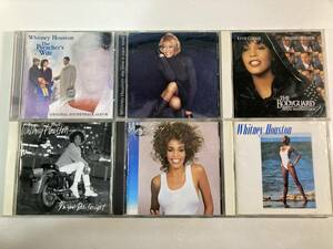 W8164 ホイットニー・ヒューストン 6枚セット｜Whitney Houston My Love Is Your Love I'm Your Baby Tonight The Bodyguard