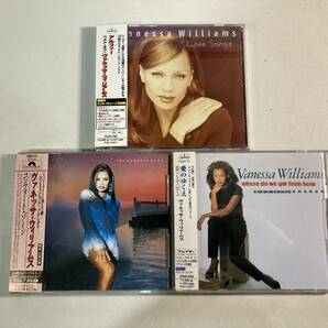 W8170 ヴァネッサ・ウィリアムス 国内盤 帯付き 3枚セット｜Vanessa Williams The Comfort Zone Love Songs Where Do We Go From Here