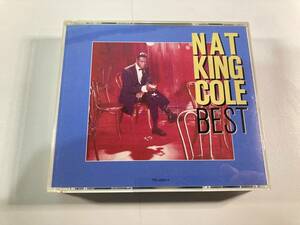 【2】M7466◆Nat King Cole／Best◆ナット・キング・コール・ベスト モナ・リザ～慕情◆2枚組◆国内盤◆