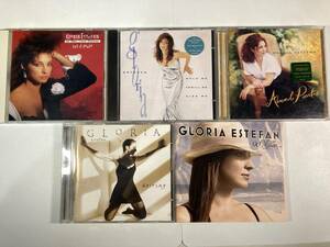 W8193 グロリア・エステファン 5枚セット｜Gloria Estefan Let It Loose 90 Millas Destiny Hold Me, Thrill Me, Kiss Me Abriendo Puertas