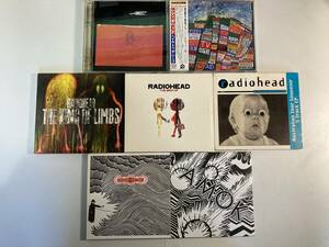 W8213 レディオヘッド 7枚セット｜Radiohead Amnesiac Hail To The Thief The King Of Limbs Anyone Can Play Guitar The Best Of