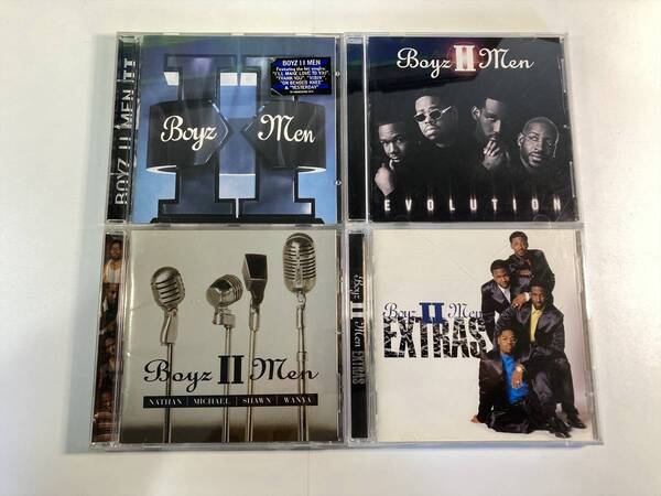 W8219 ボーイズIIメン 4枚セット|Boyz II Men Evolution Nathan Michael Shawn Wanya Extras