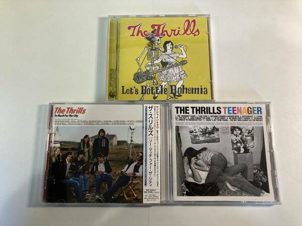 W8223 スリルズ 3枚セット｜The Thrills So Much for the City Let's Bottle Bohemia Teenager