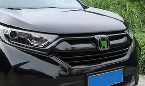 新品 ホンダ CR-V CRV 2017-2020 カーボン調 フロント グリル トリム 3PCS