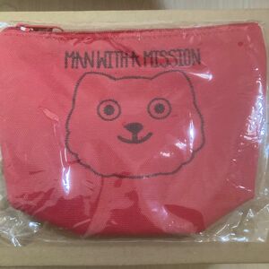 MAN WITH A MISSION おだやかポーチ 新品未使用ジャンケンジョニーカラー