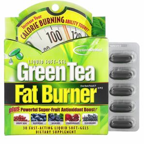 アプライドニュートリション（Applied Nutrition）緑茶バーナー　液体ソフトジェル