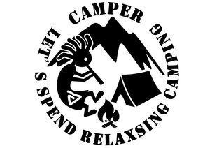 ★☆★ アウトドア キャンプ camper ココペリ テント 山 焚火 カッティングステッカー ネイティブ アメリカン ot (c_r)♪