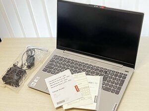 【ほぼ未使用】Lenovo IdeaPad Slim 550i プラチナグレー intel Core i5-1035G1 メモリ8GB / SSD 256GB / 15.6型 /windows10 home 64bit