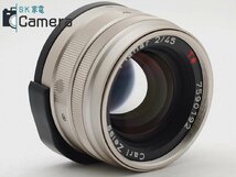 CONTAX Planar 45ｍｍ F2 T＊ コンタックス Gマウント フィルター METAL HOOD GG-2 付 Carl Zeiss プラナー 美品_画像9