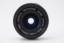 【 良品 】 オリンパス OLYMPUS ZUIKO-W f2.8 28mm　 ＭＦ　レンズ #129_画像3