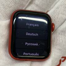 爆速発送 ジャンク品 Apple Watch Series 6 40mm GPSモデル レッド 本体のみ M02C3J/A 電源ボタン使用不可_画像2