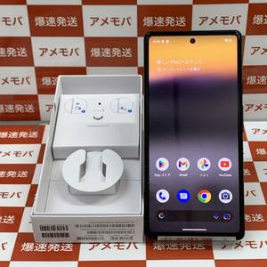 爆速発送 ジャンク品 Google Pixel 6a 128GB SoftBank版SIMフリー Charcoal 箱のみ GB17L 画面に割れ