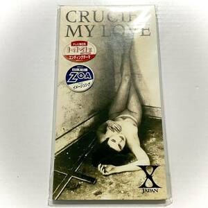 未開封　8cm CD　X JAPAN　CRUCIFY MY LOVE　