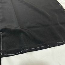 未使用品 日蓮宗【改良服】黒 冬用 化繊 法衣 法要 葬儀 仏具 僧侶 装束 着物 袈裟 池澤法衣店_画像7