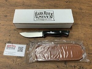 ○Y-001/BARK RIVER KNIVES BRAVO-1 RAMPLESS Black Canvas A-2 /バークリバー/シースナイフ/1円～/