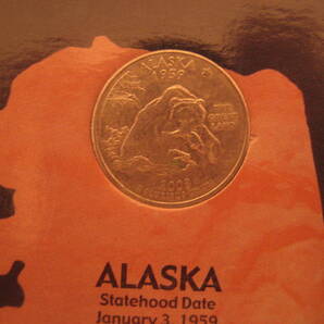 State Quarters Map - Us State Quarter Collector's Map ハードカバー の画像10